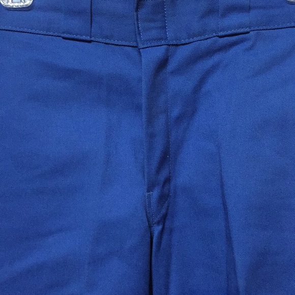 bright blue dickies